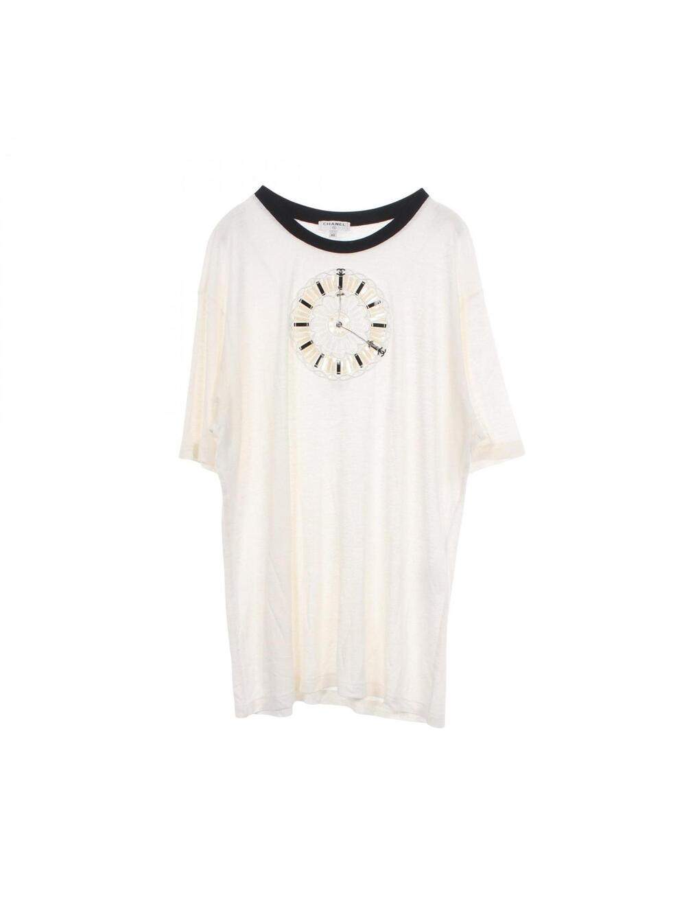 Chanel Coco Mark Clock Beads T-Shirt #344594C59B
